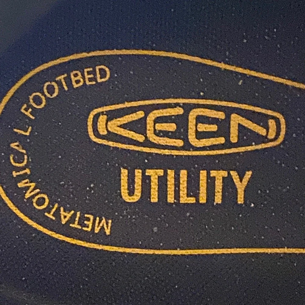 KEEN‎ Utility Men Black Leather Lace Up Work Boots Size 13 EE EH ASTM F2892 18EH